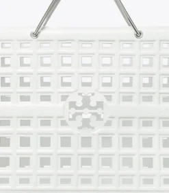 ELLA MARKET TOTE BAG MIT KROKOPRÄGUNG