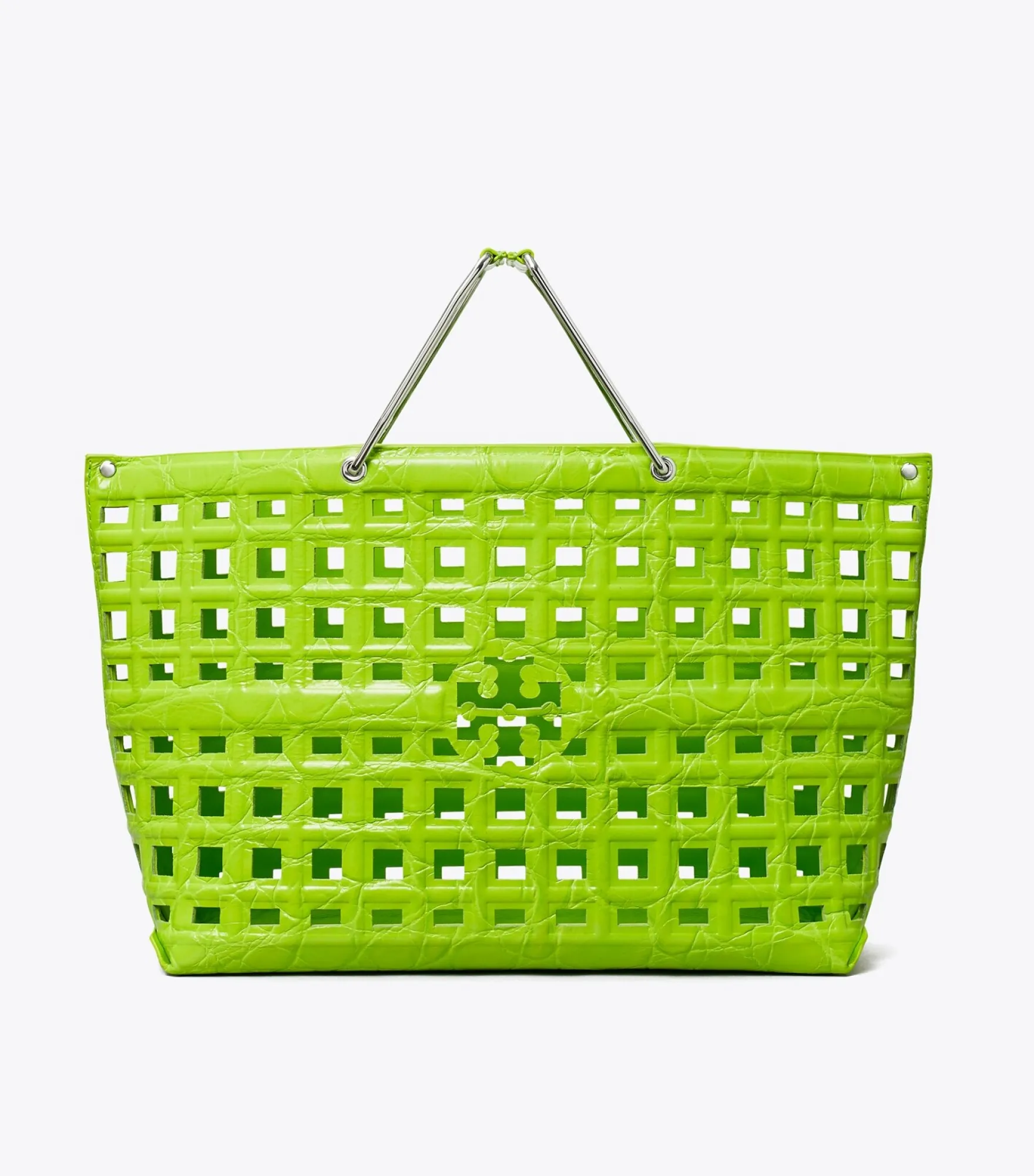 ELLA MARKET TOTE BAG MIT KROKOPRÄGUNG