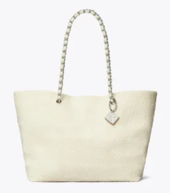 ELLA TERRY CHAIN TOTE