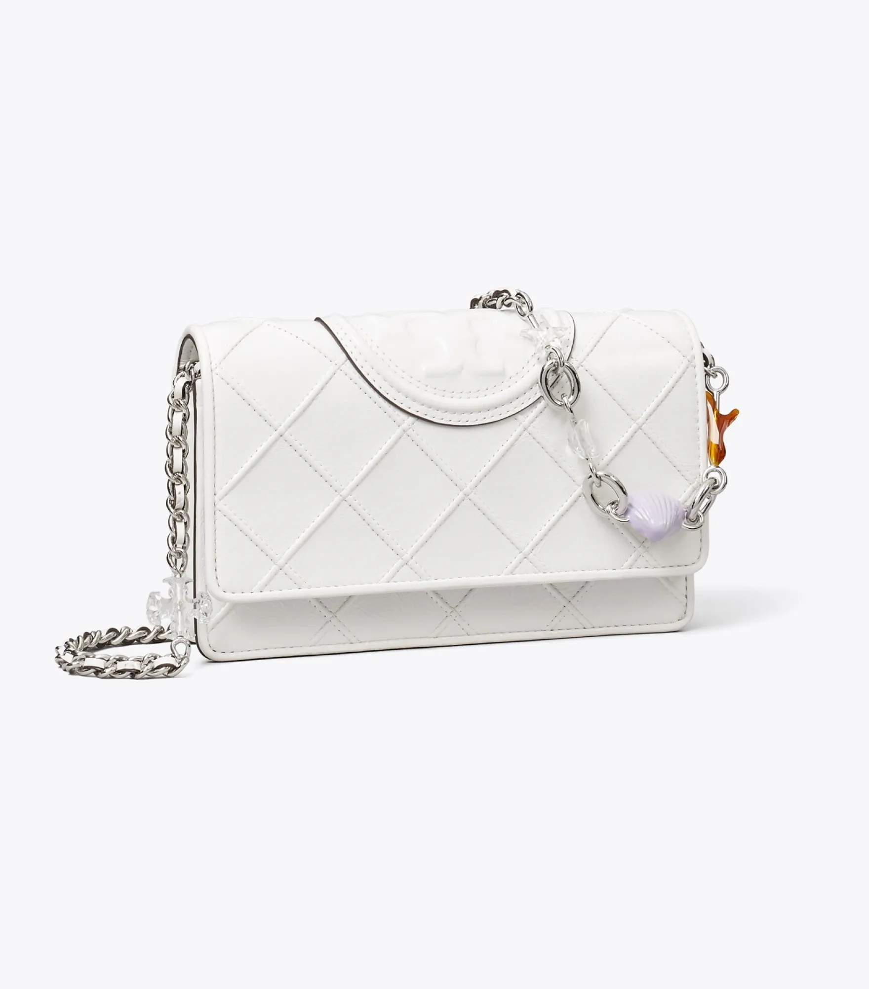 FLEMING CROSSBODY BAG MIT ANHÄNGER UND KETTENRIEMEN