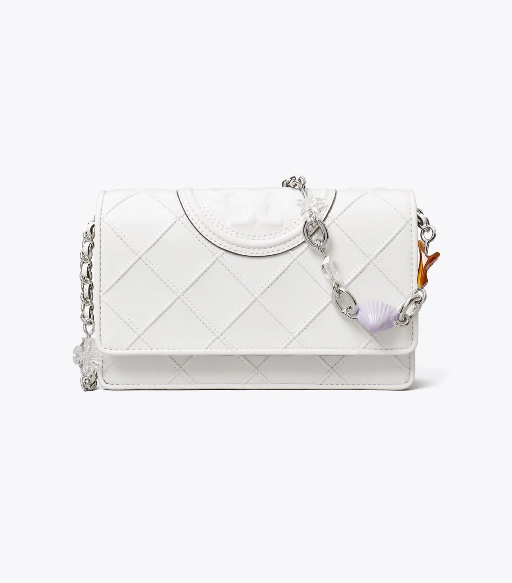 FLEMING CROSSBODY BAG MIT ANHÄNGER UND KETTENRIEMEN