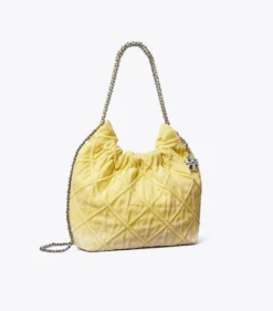 FLEMING MINI HOBO BAG AUS WEICHEM DENIM
