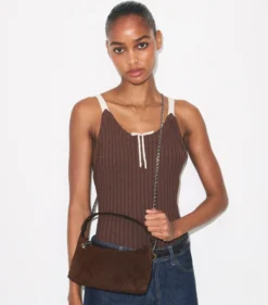FLEMING POCHETTE AUS WILDLEDER