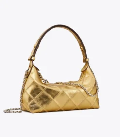 FLEMING POCHETTE IN METALLIC-OPTIK