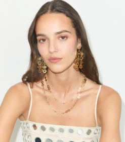 FORGET ME NOT CHANDELIER EARRINGS