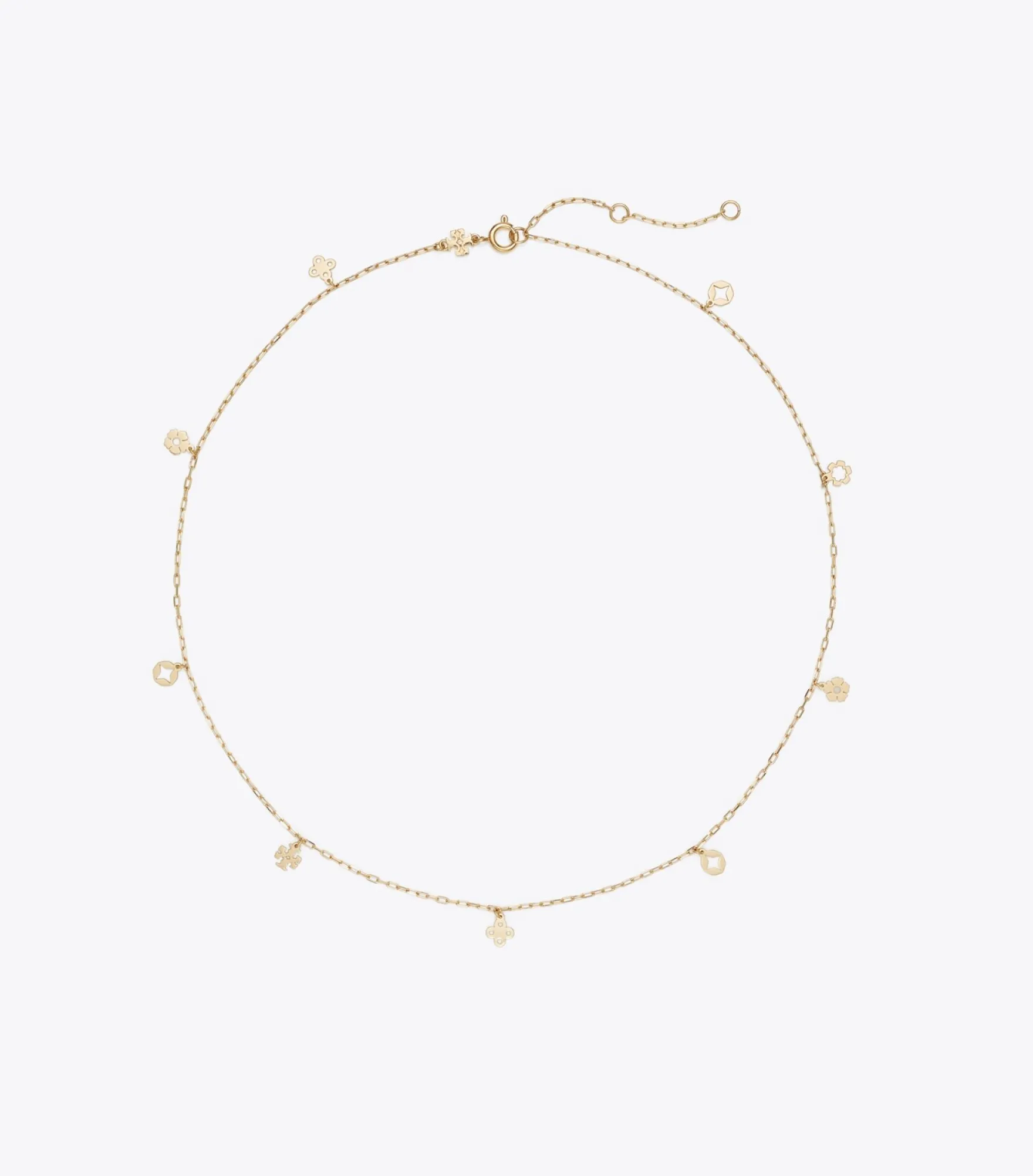 FORGET ME NOT CHARM NECKLACE