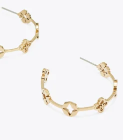 FORGET ME NOT HOOP EARRINGS
