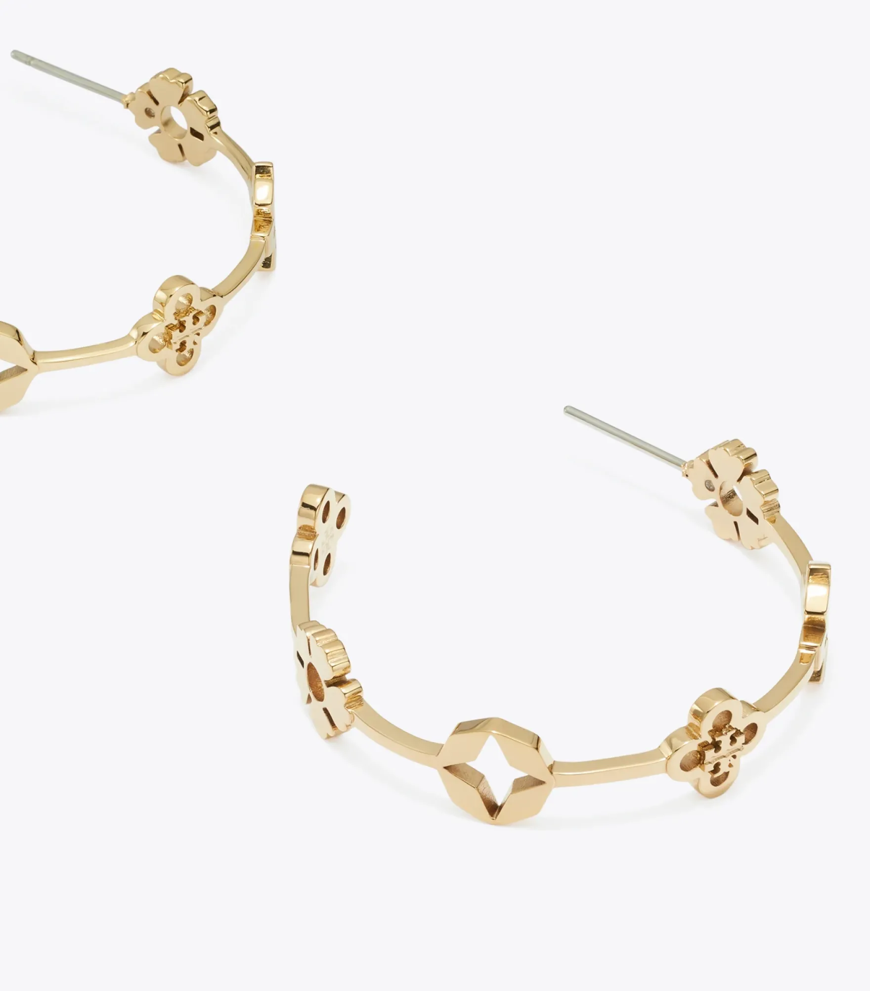 FORGET ME NOT HOOP EARRINGS