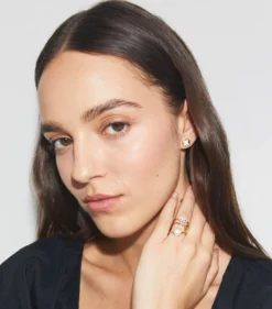 FORGET ME NOT OHRSTECKER AUS PERLMUTT
