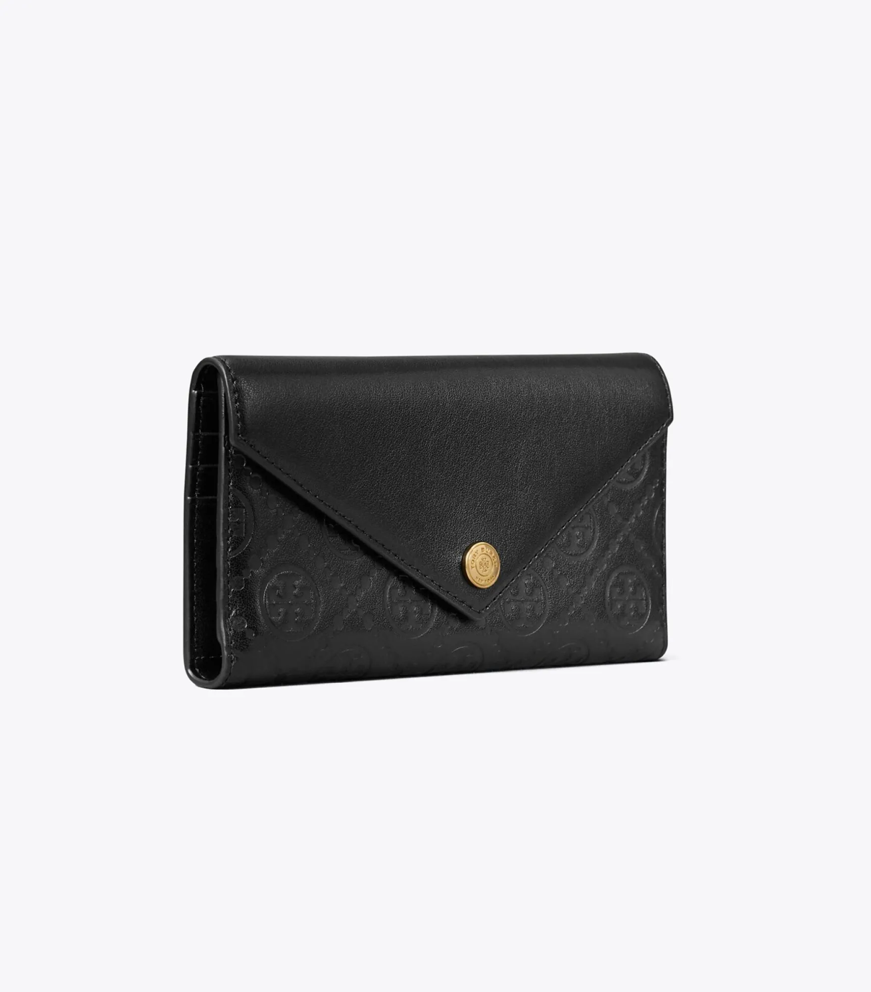 GELDBÖRSE IM KUVERT-STIL AUS LEDER MIT T-MONOGRAMM