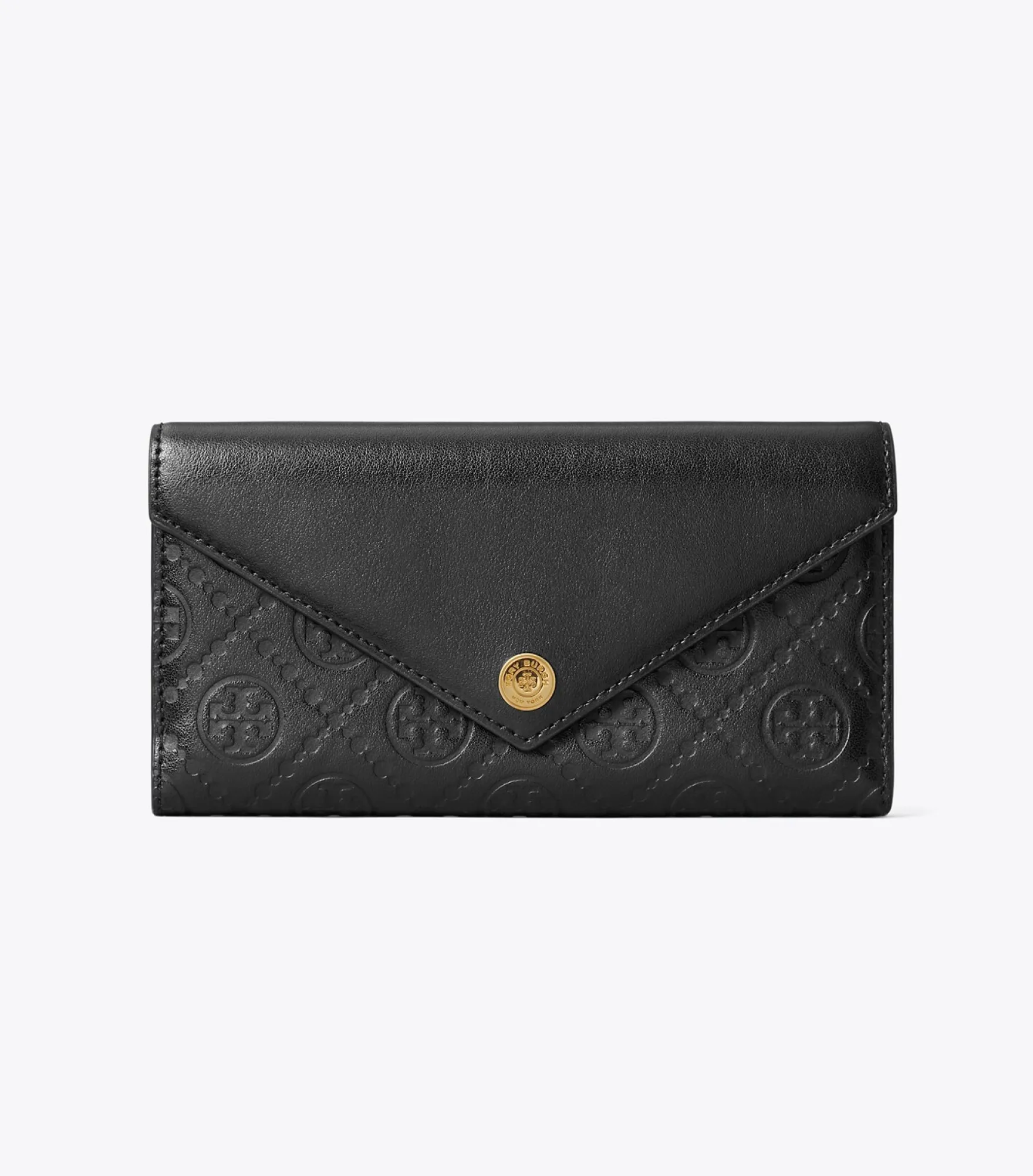 GELDBÖRSE IM KUVERT-STIL AUS LEDER MIT T-MONOGRAMM