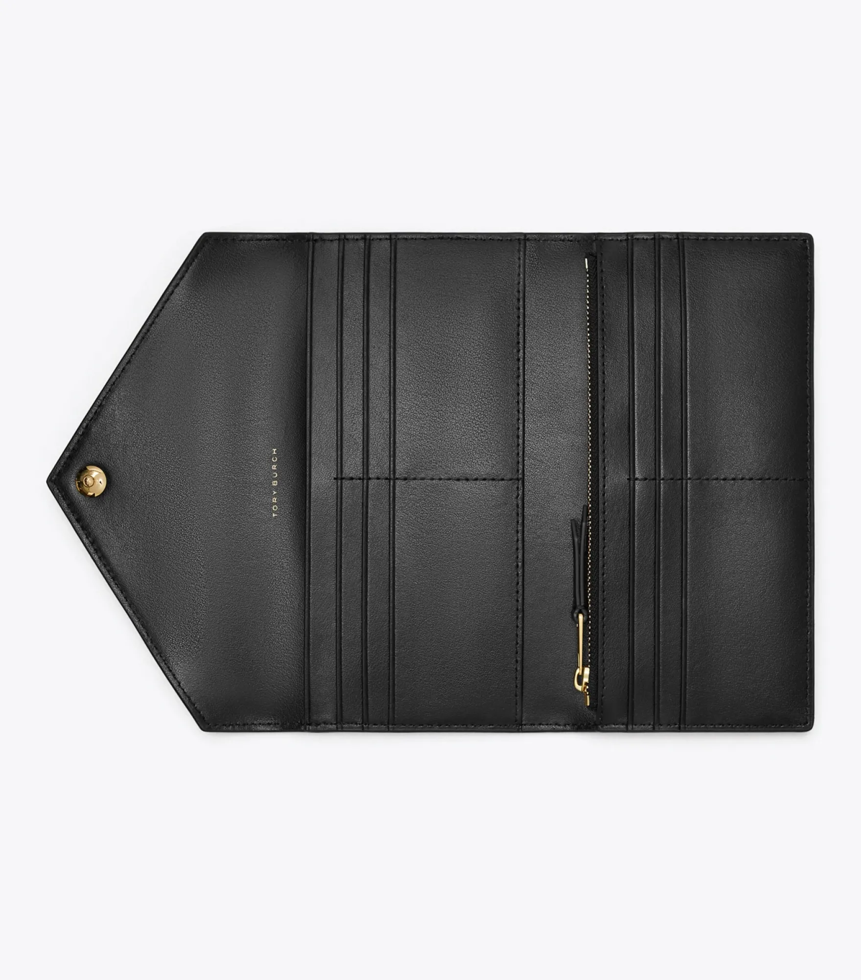 GELDBÖRSE IM KUVERT-STIL AUS LEDER MIT T-MONOGRAMM