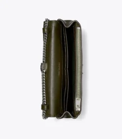 GESTEPPTE CHARLIE CROSSBODY BAG MIT KETTE