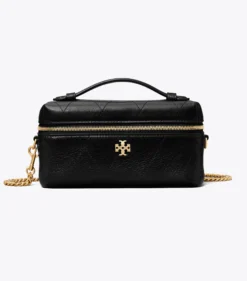 GESTEPPTE CHARLIE KOSMETIKTASCHE IM QUERFORMAT