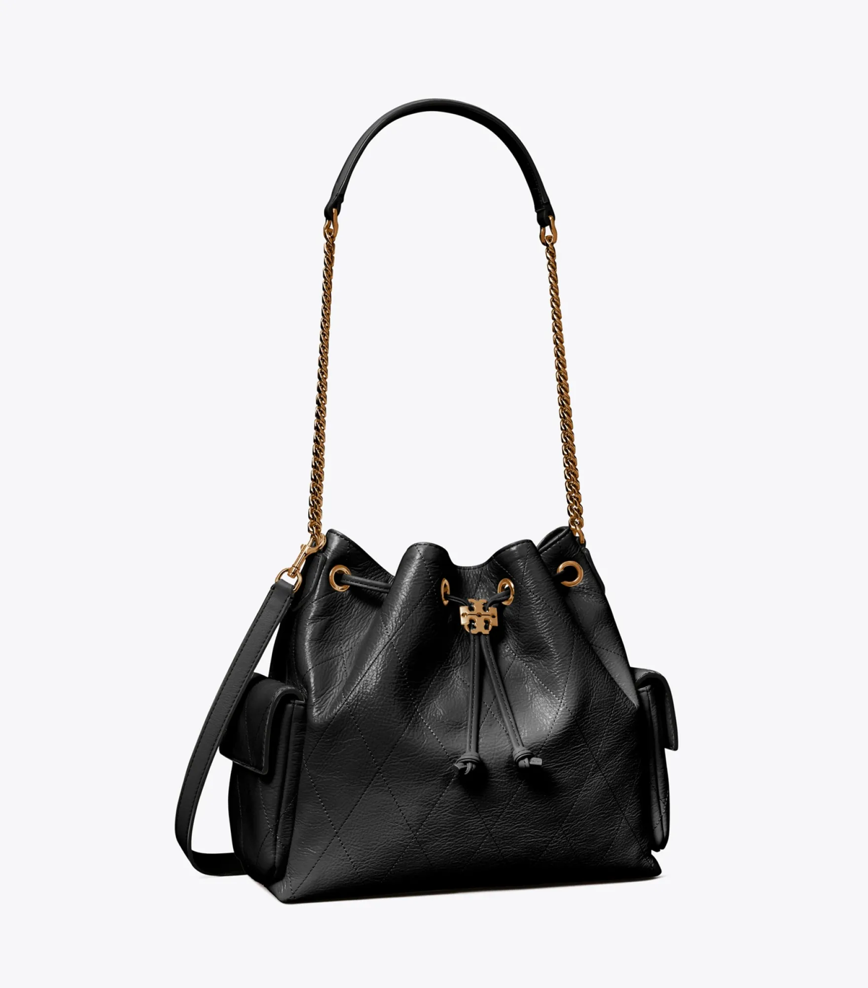 GESTEPPTE CHARLIE SCHULTERTASCHE MIT TUNNELZUG
