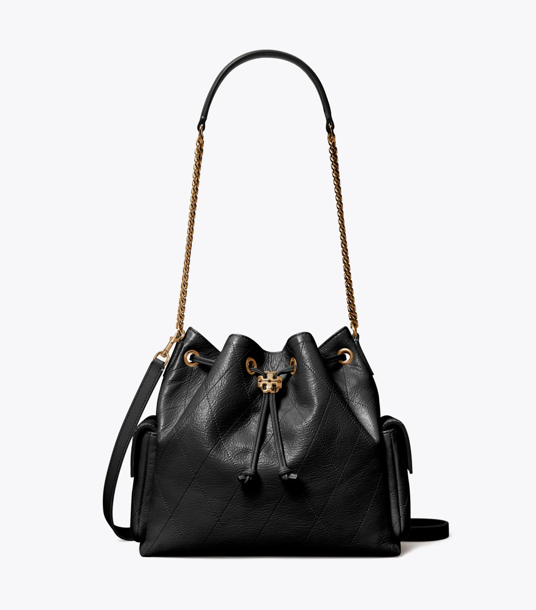 GESTEPPTE CHARLIE SCHULTERTASCHE MIT TUNNELZUG