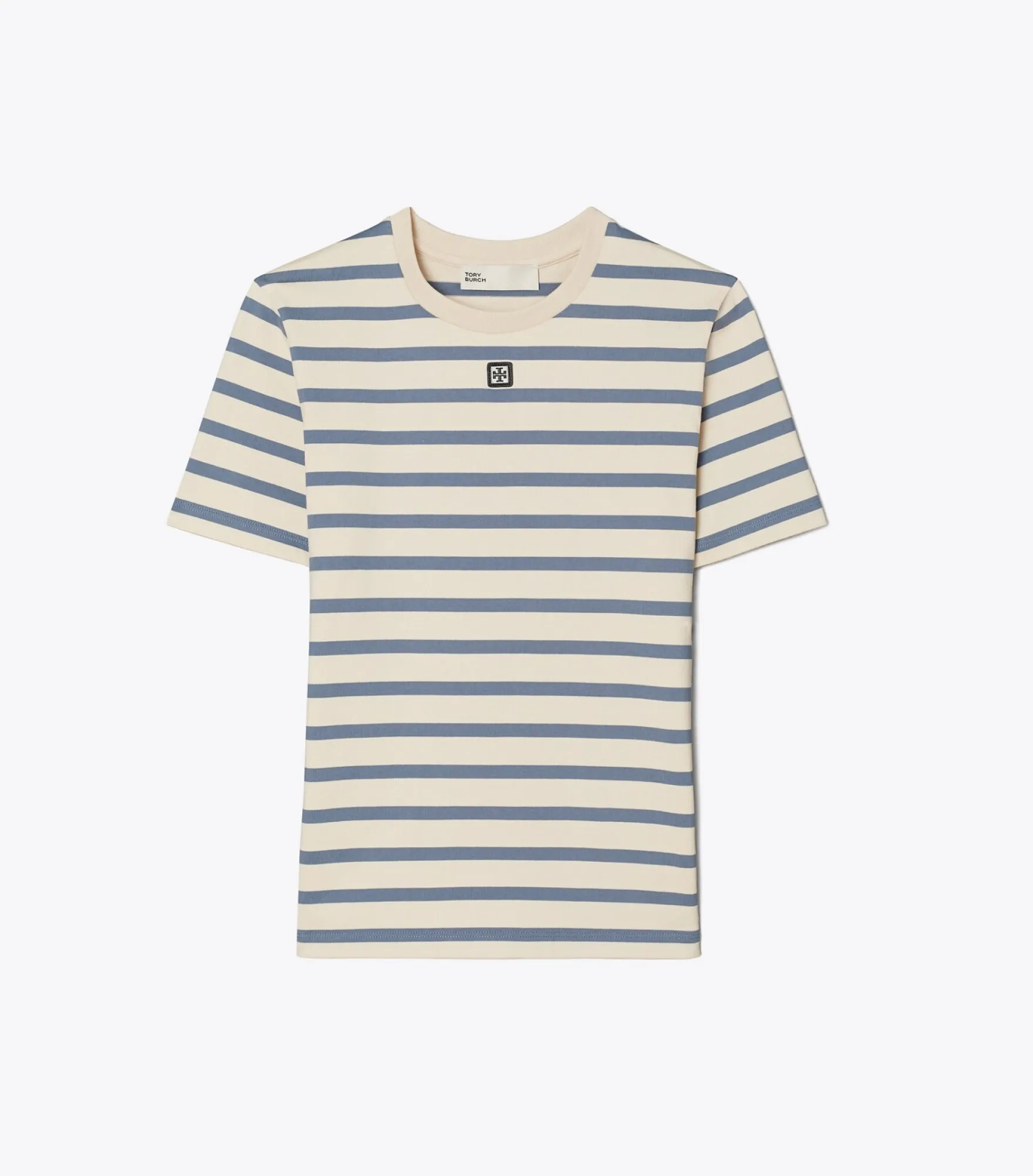 GESTREIFTES BAUMWOLL-T-SHIRT