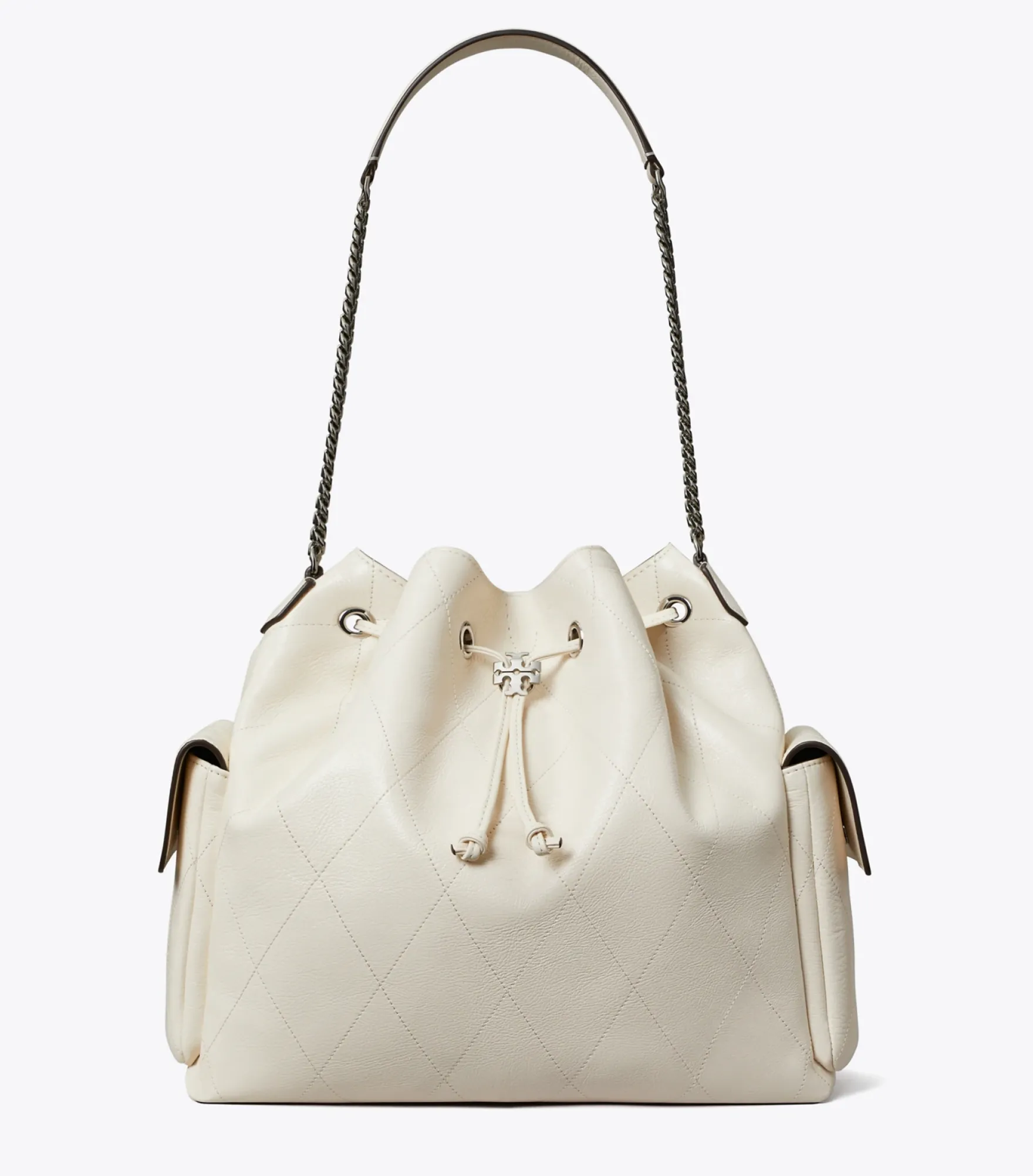 GROSSE GESTEPPTE CHARLIE SCHULTERTASCHE MIT TUNNELZUG