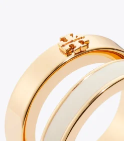 ICON DOPPELRING AUS EMAILLE