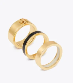 ICON ENAMEL RING SET