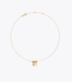 ICON PAVÉ CHARM PENDANT NECKLACE