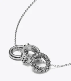 ICON PAVÉ-HALSKETTE UND OHRRINGE IM GESCHENKSET