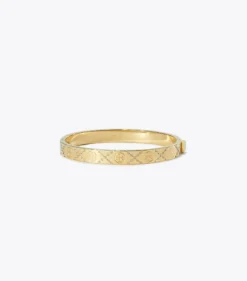 ICON PAVÉ-SCHARNIERARMREIF MIT T-MONOGRAMM