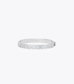 ICON PAVÉ-SCHARNIERARMREIF MIT T-MONOGRAMM