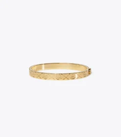 ICON SCHARNIERARMREIF MIT T-MONOGRAMM