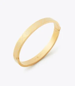 ICON SCHARNIERARMREIF MIT T-MONOGRAMM