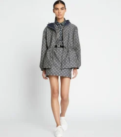JACQUARD-ANORAK MIT T-MONOGRAMM