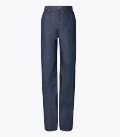 JEANS MIT GERADEM BEIN