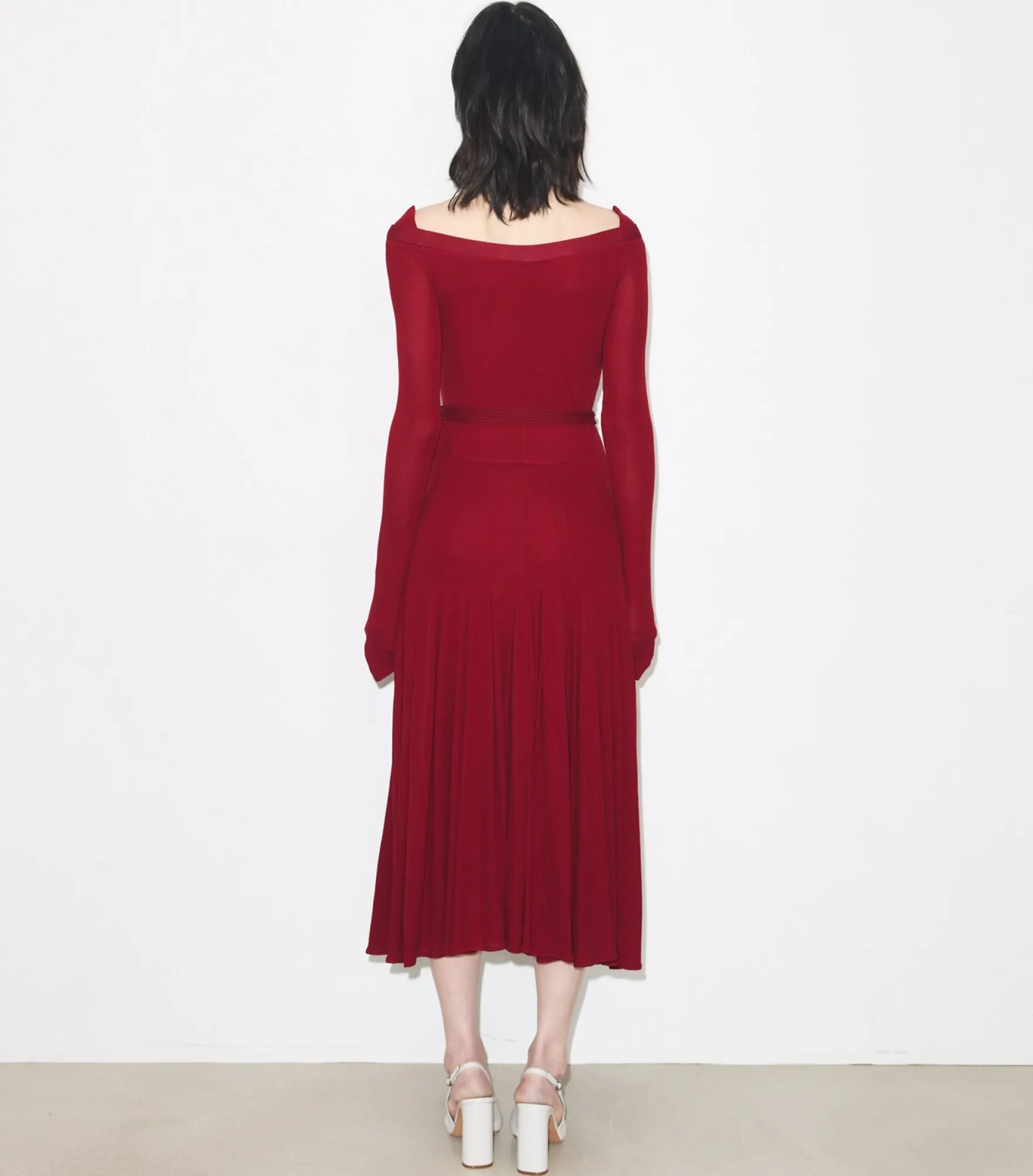 JERSEYKLEID AUS VISKOSE