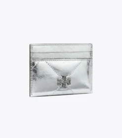 KIRA DIAMOND QUILT METALLIC CARD CASE