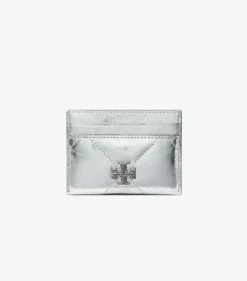 KIRA DIAMOND QUILT METALLIC CARD CASE