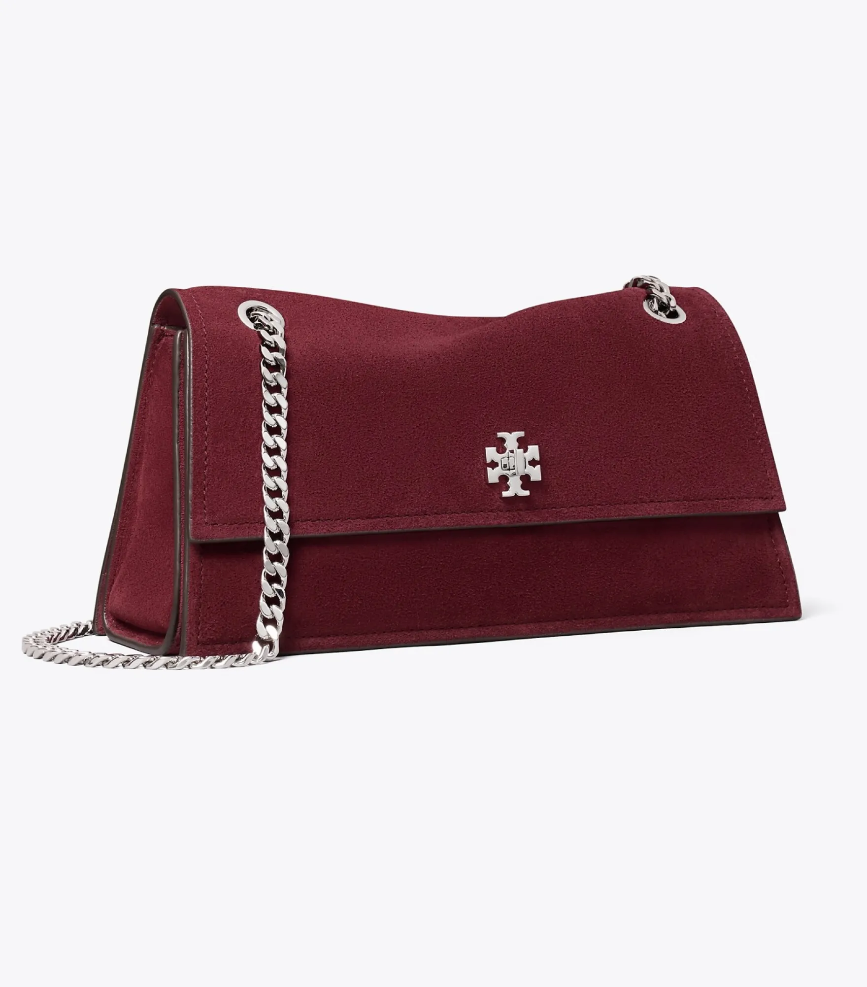 KIRA SCHULTERTASCHE AUS WILDLEDER MIT DREHVERSCHLUSS