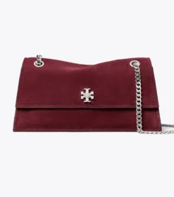 KIRA SCHULTERTASCHE AUS WILDLEDER MIT DREHVERSCHLUSS