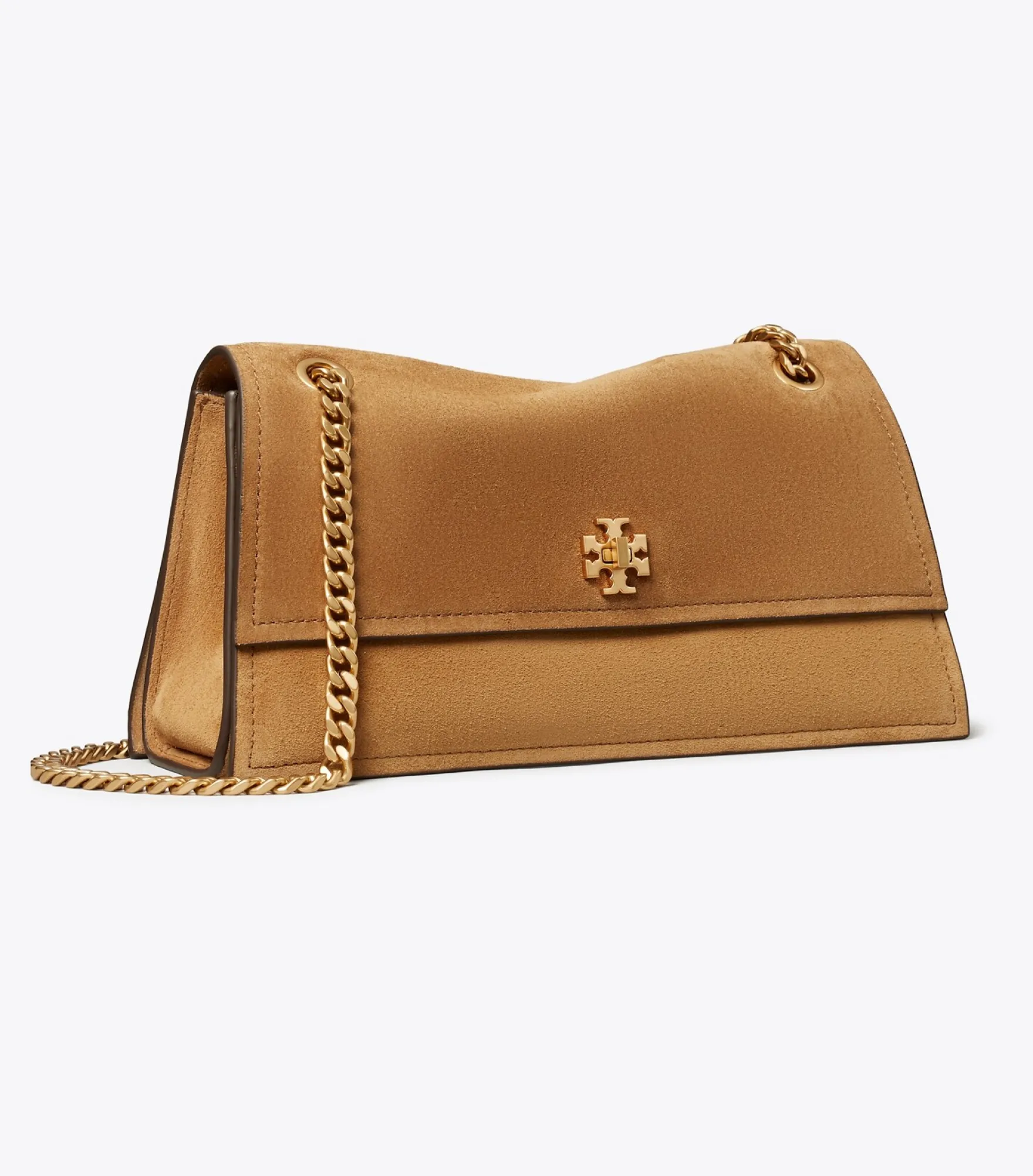KIRA SCHULTERTASCHE AUS WILDLEDER MIT DREHVERSCHLUSS