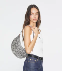 KLEINE BALLOON BAG MIT T-MONOGRAMM