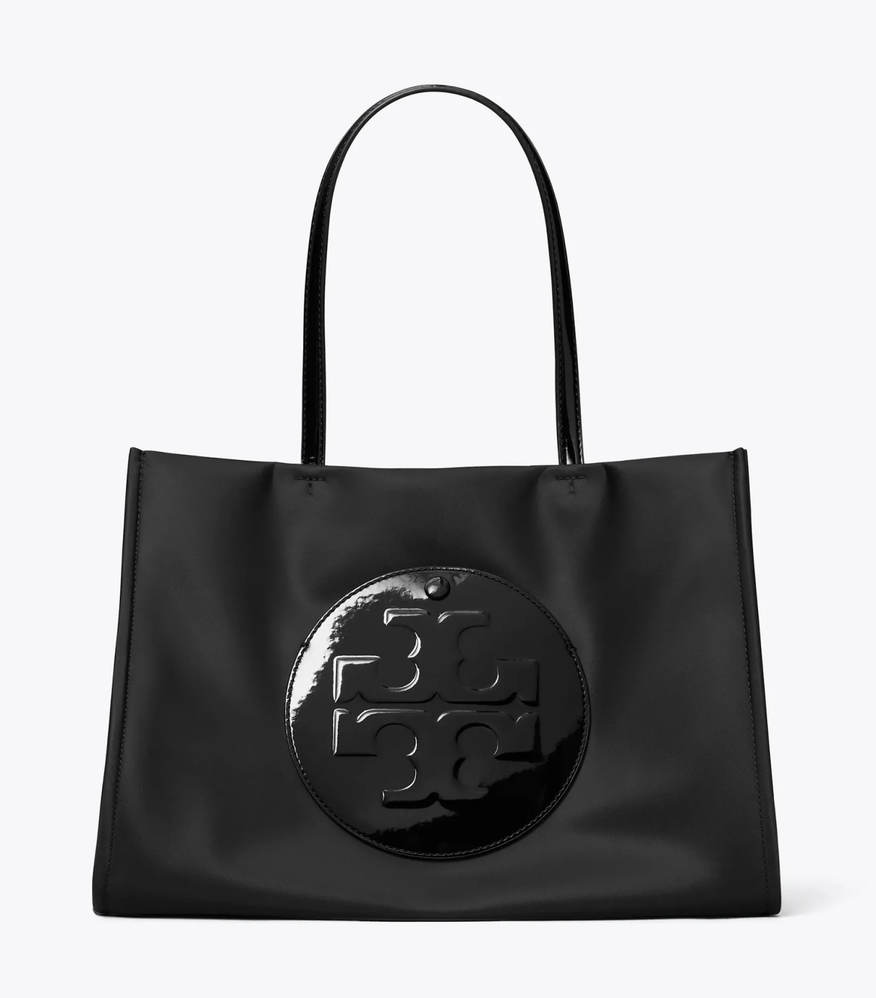 KLEINE ELLA TOTE BAG AUS LACKLEDER