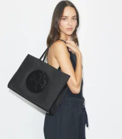 KLEINE ELLA TOTE BAG AUS LACKLEDER