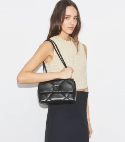 KLEINE KIRA SCHULTERTASCHE MIT RAUTENSTEPPUNG