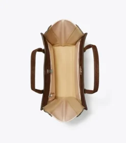 KLEINE KIRA TOTE BAG AUS WILDLEDER MIT DREHVERSCHLUSS