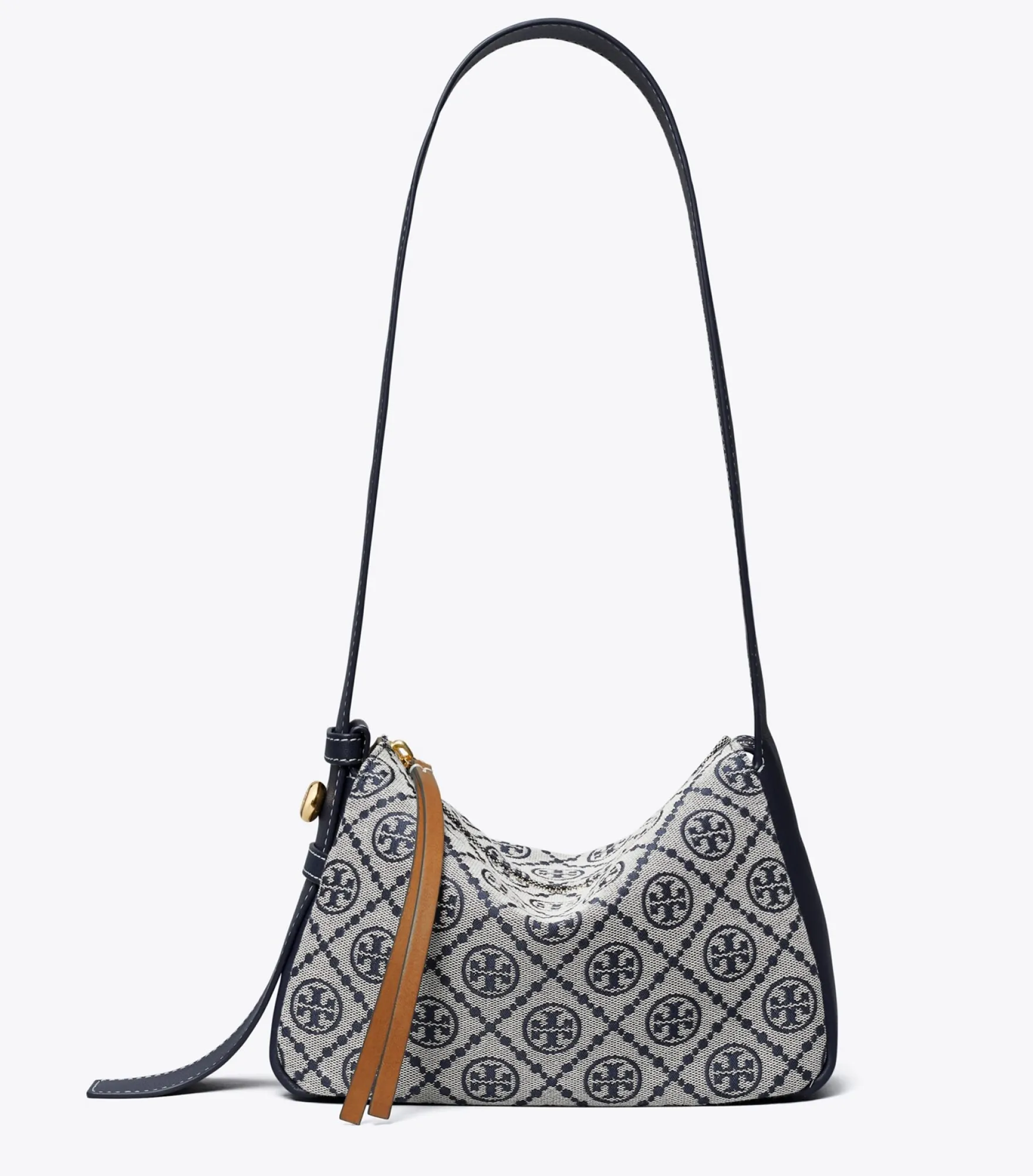 KLEINE ROMY SCHULTERTASCHE MIT T-MONOGRAMM