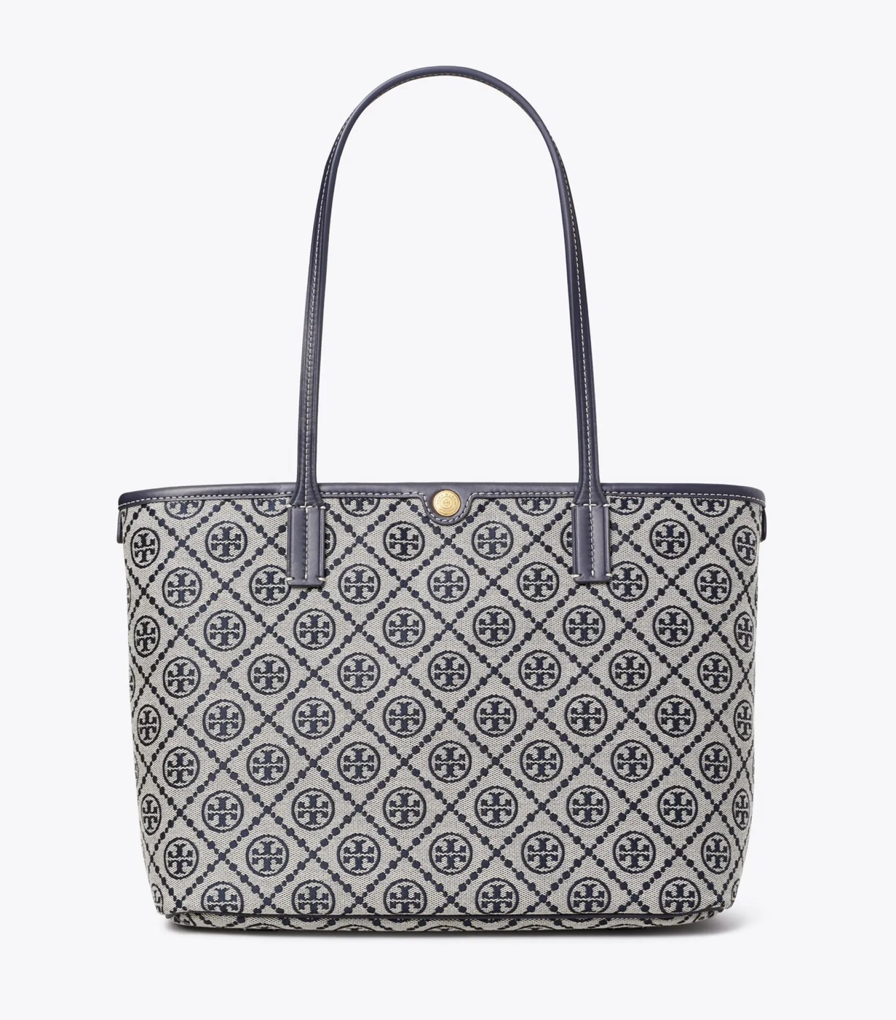 KLEINE TOTE BAG MIT T-MONOGRAMM UND REISSVERSCHLUSS
