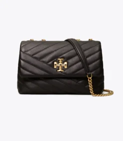KLEINE, WANDELBARE KIRA SCHULTERTASCHE MIT CHEVRON-STEPPUNG
