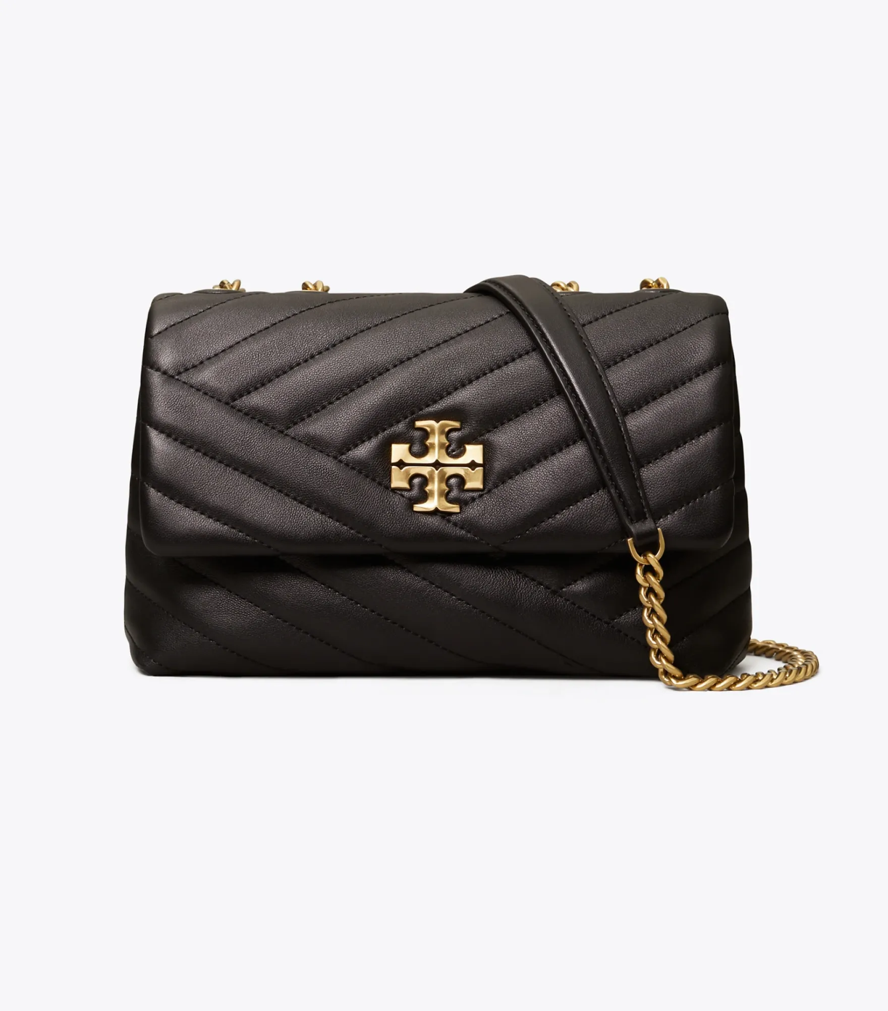 KLEINE, WANDELBARE KIRA SCHULTERTASCHE MIT CHEVRON-STEPPUNG