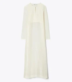 LANGER LEINENKAFTAN