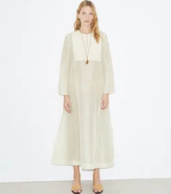LANGER LEINENKAFTAN