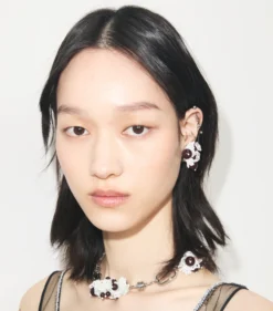 LARGE RUNWAY BEADED NECKLACE
